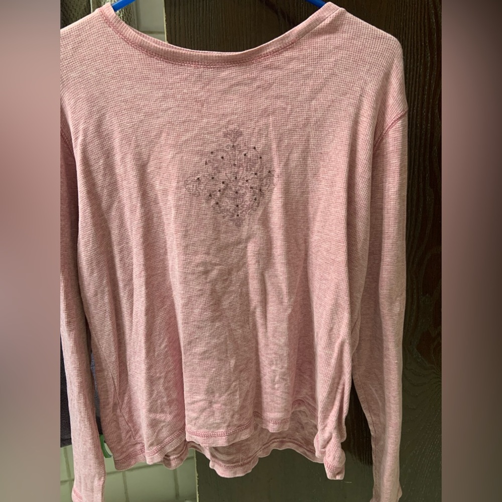 Pink jeweled Sonoma Top